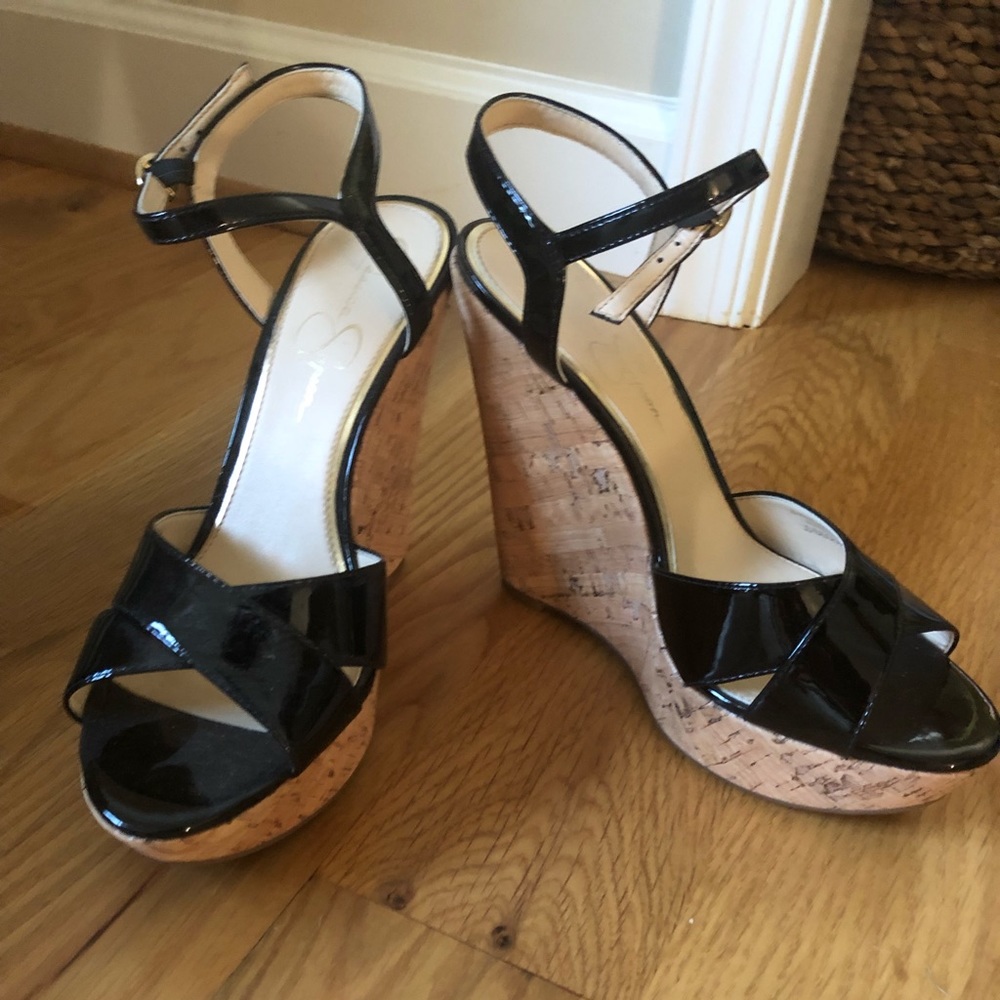 Jessica Simpson wedges